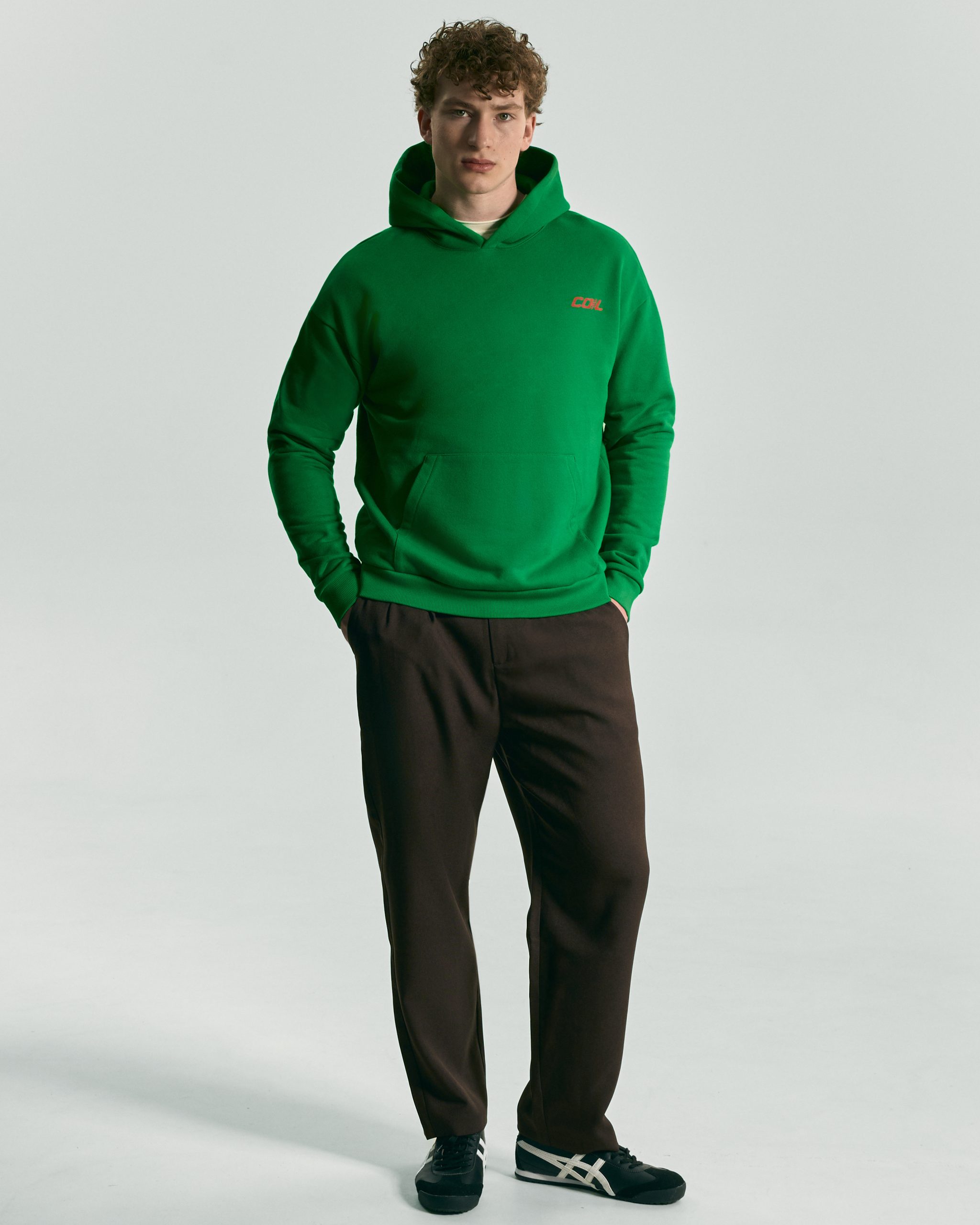 Hoodie Core Shell Toxic Lime